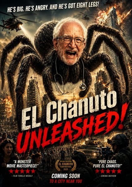 El Chanuto Unleashed — he's big, he's angry, and he's got eight legs